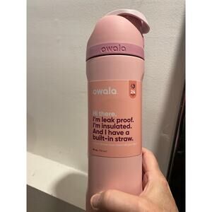 Starbucks × Owala Pink Holiday Limited‑Edition